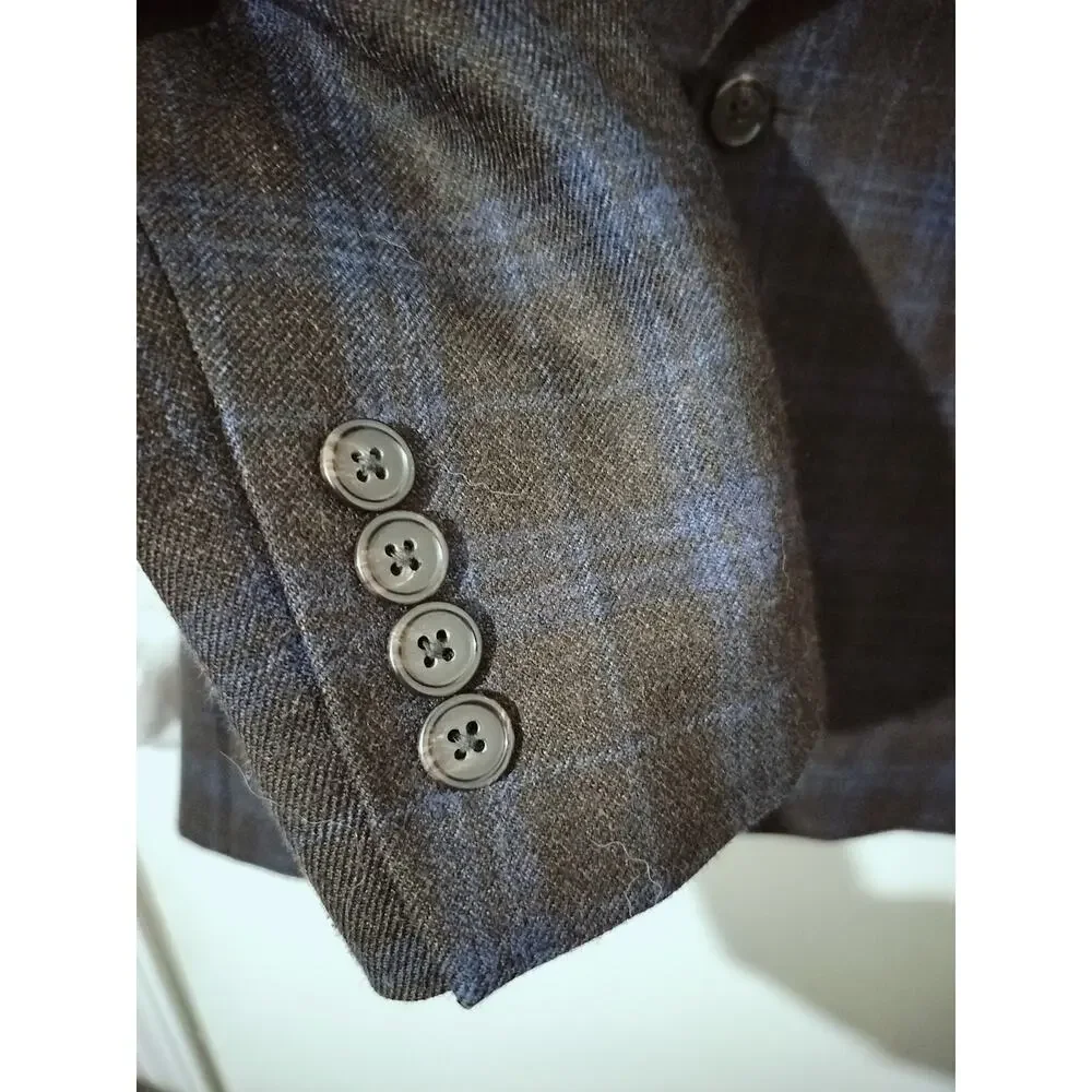 M1251) Lauren Ralph Lauren Wool Blend Double Breasted Smart Casual Jacket 36S